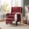 Massage Wingback Recliner with Heat, , large