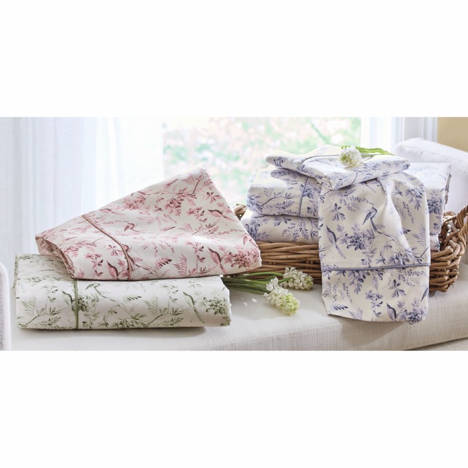Avian Toile Microfiber Sheets, , large