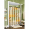 Harvest Ruffled Shower Curtain, , large