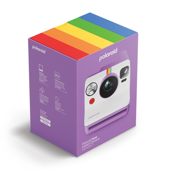 Polaroid Now Gen 3 Instant Camera, Purple, large