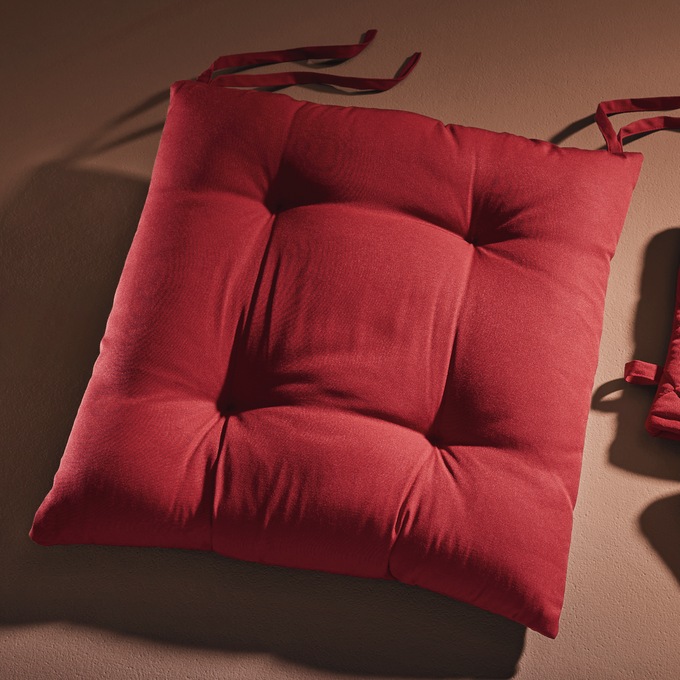 Red chair pillows best sale
