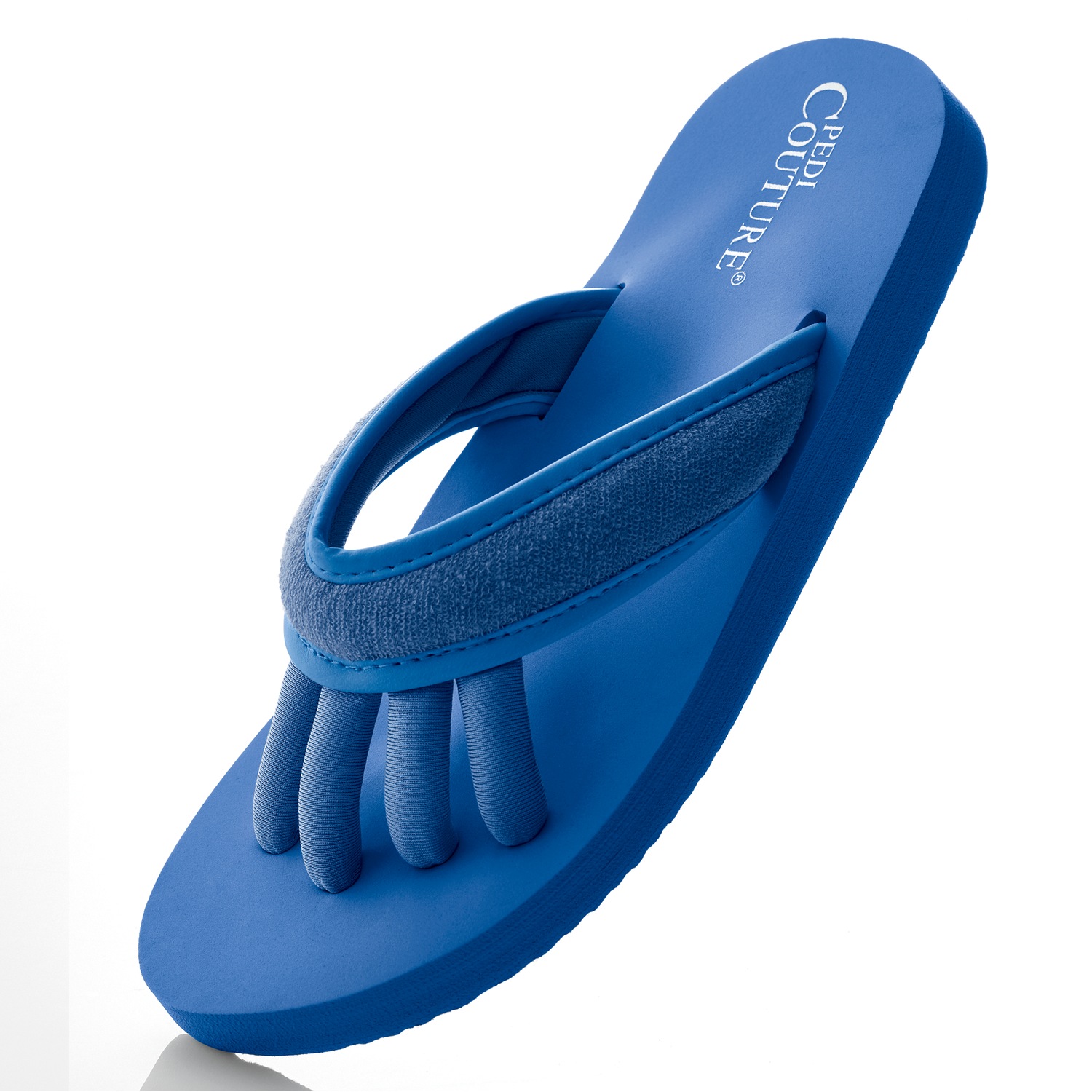 Pedicure sandals with toe separators 2025