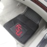 Set of 2 NCAA Vinyl Car Mats, , large