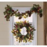 Berry, Pinecone and Dried Orange Garland and Wreath, , large