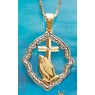 Diamond Faith Pendant, , large