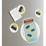 Set of 4 Assorted Magnets, , large