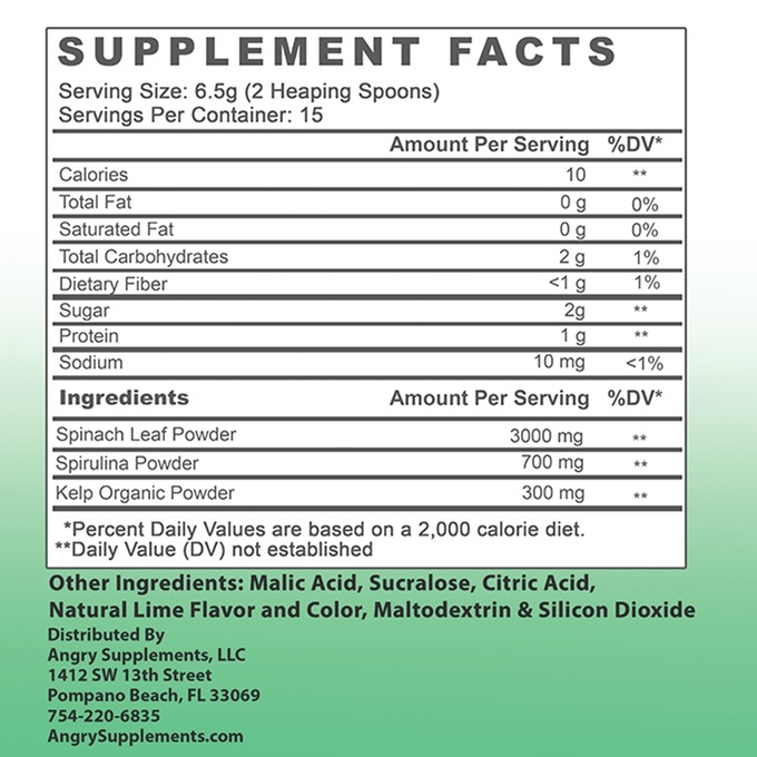 Super Greens Powder Immunity Formula, , large