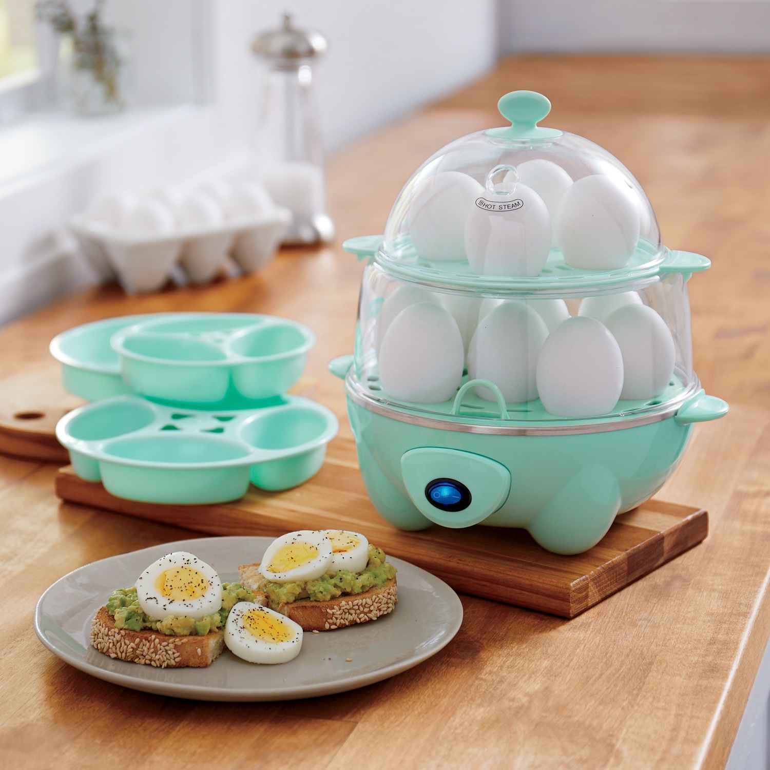 Dash Deluxe Rapid Electric Egg Cooker Ginny S