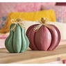 Carved-Look Pumpkin or Gourd, , large