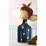 Figural Bubble Gum Lady Lamp, , large