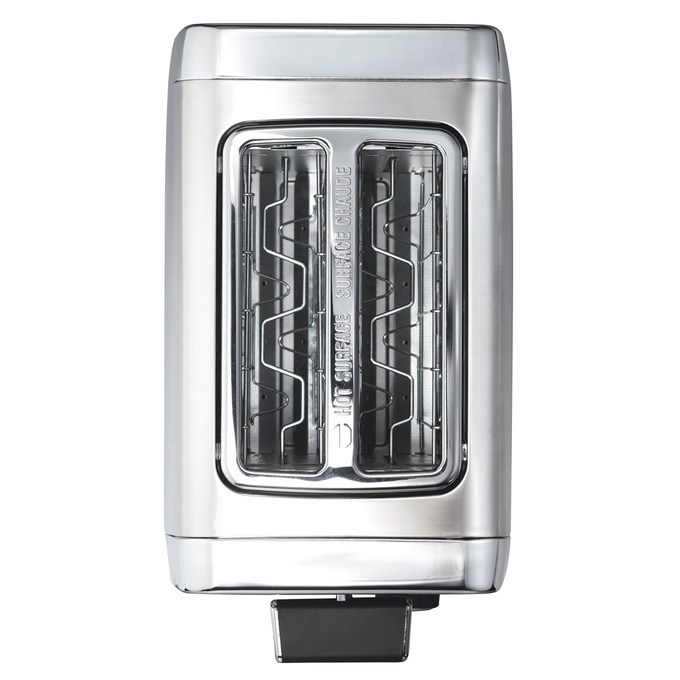 Hamilton Beach Modern Chrome 2-Slice Toaster, Stainless Steel, large