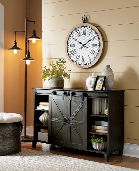 Chicken Wire Wall Clock, , large