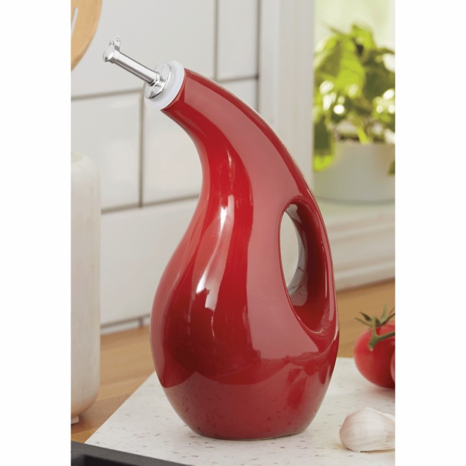 Rachael Ray EVOO Bottle, Classic Red, large