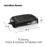 Hamilton Beach Health Smart Indoor/Outdoor Grill, , large