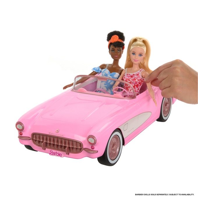 Hot Wheels Barbie Corvette RC, , large