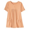 Women's Cotton Knit Tunic with Patch Pockets, , large