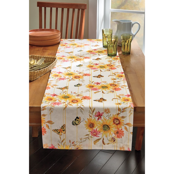Harvest Floral Table Runner, , large