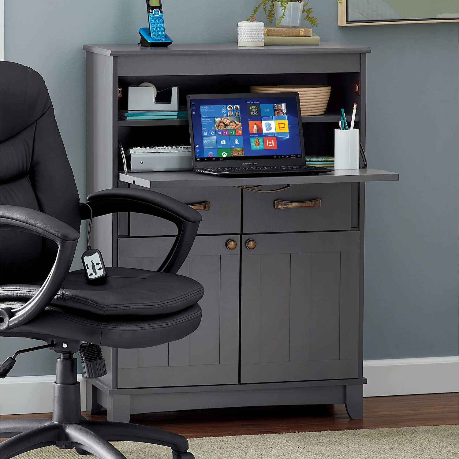 Hideaway Desk Cabinet | Ginny's, image size:1500x1500