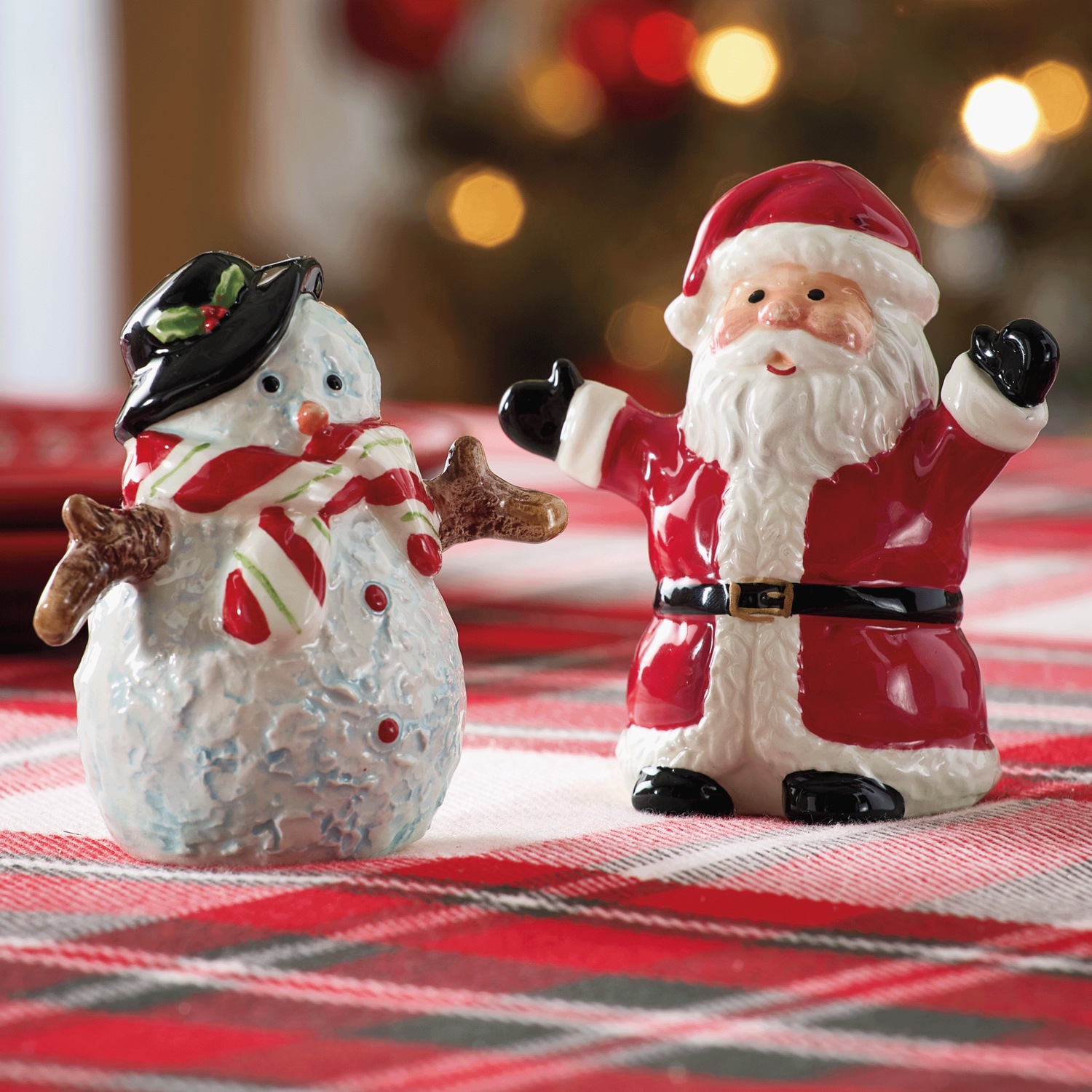 Holiday Figural Salt & Pepper Shakers Ginny's