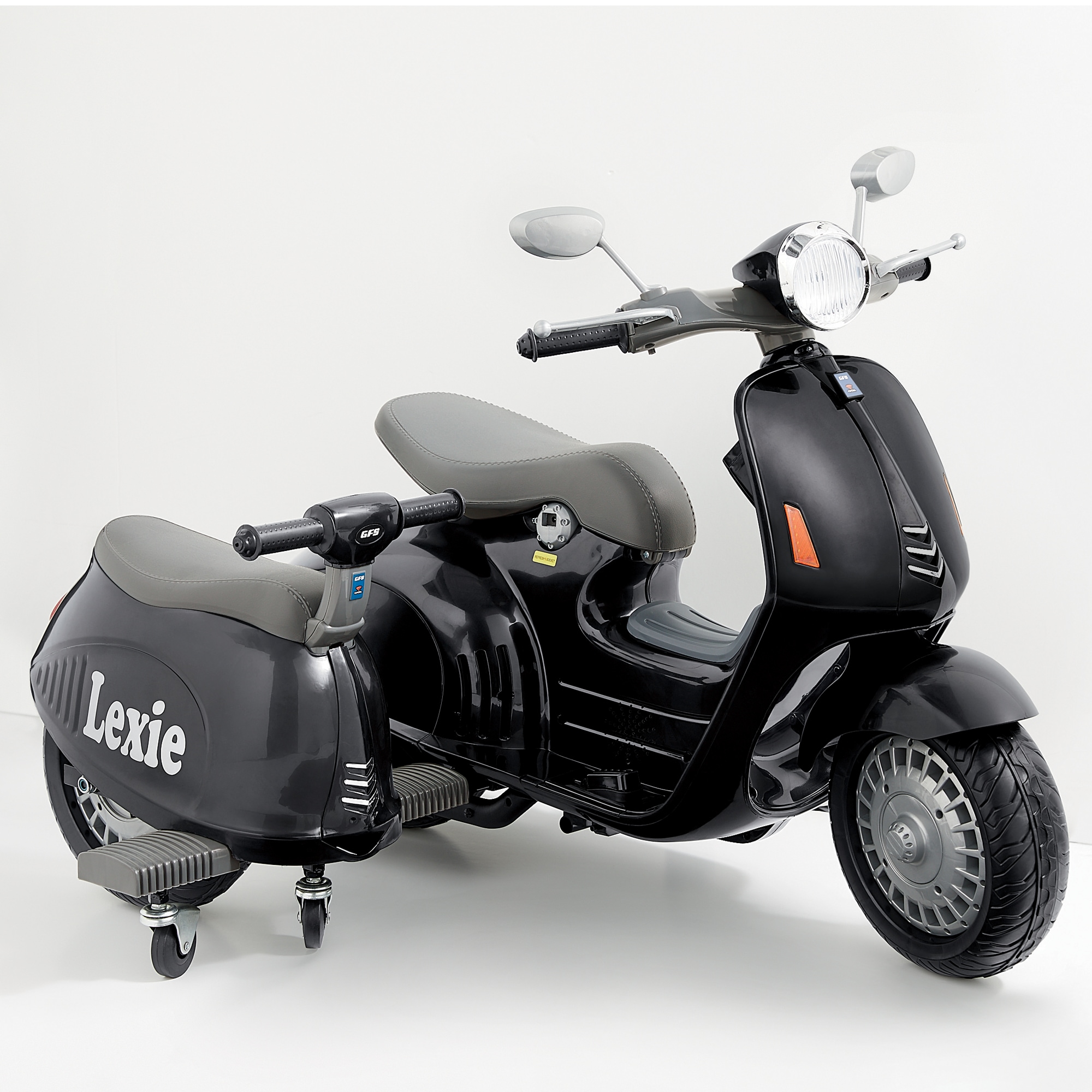 scooter with sidecar