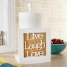 Live Laugh Love Paper Towel Holder, , large