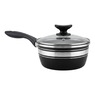 Chef Tested 8-Piece Ceramic Banded Cookware Set by Wards, Black, large