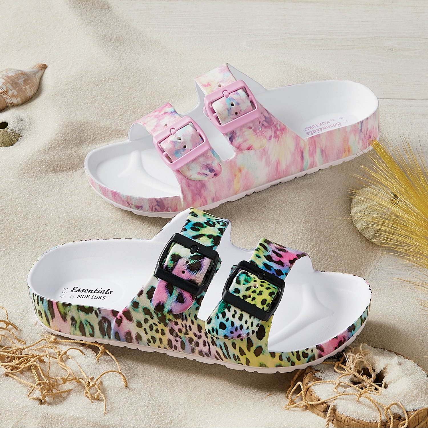 Women s MUK LUKS Sea Star Slide