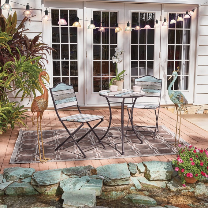 Solar Lampshade String Lights, , large