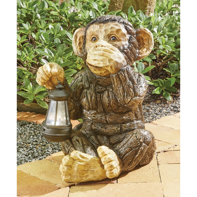 Safari Animal with Solar Lantern, , large