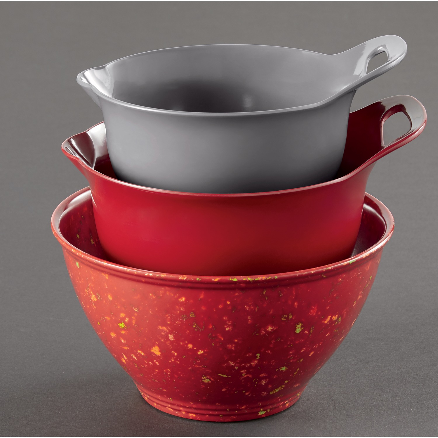 Rachael Ray Melamine Prep Bowls and Garbage Bowl Set
