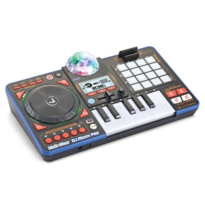 VTech Kidi Star DJ Mixer Pro, Black, large