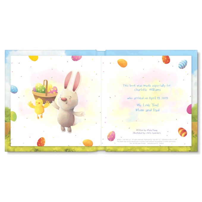 Personalized My Surprise Easter Egg Hunt Board Book, , large