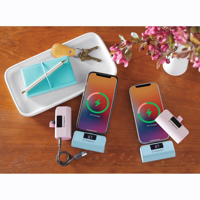 Power Bank with Built-In Connector, , large