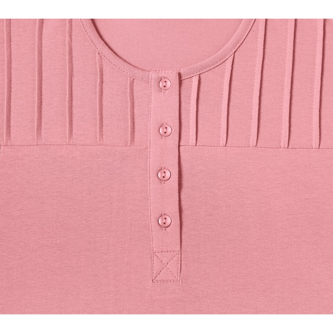Easy Essentials&trade; Long-Sleeve Pintuck Top, , large