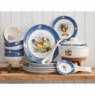 12-Piece Rooster Dinnerware and 4-Piece Serving Set, , large