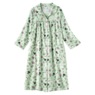 Cozy Cotton Flannel Duster with Pockets, , large