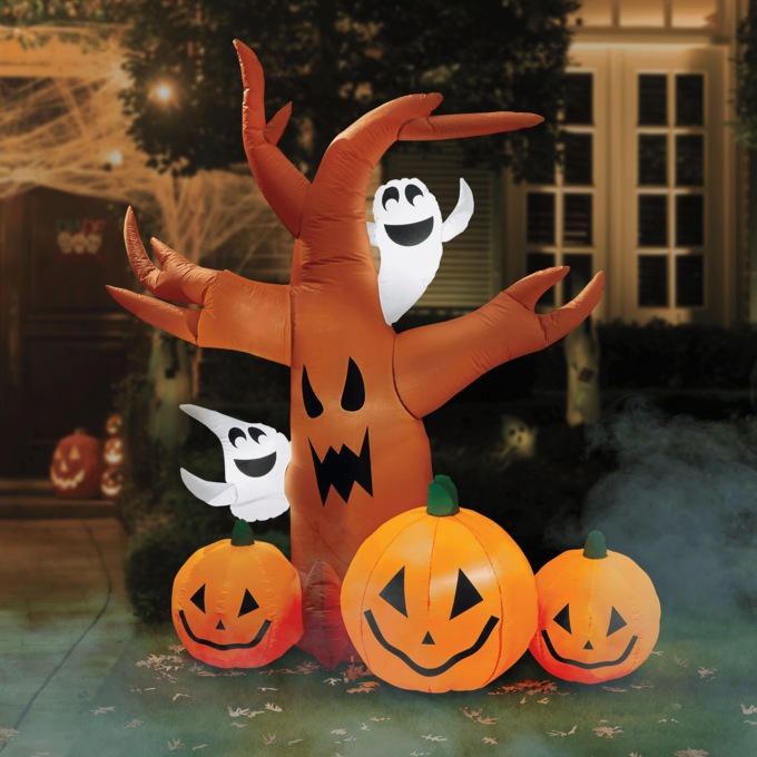 Haunted Inflatable Tree, , large