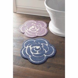 Flower-Shaped Bath Mat, , large