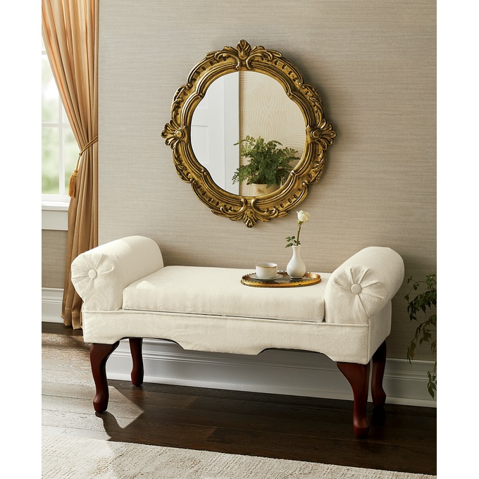 Evelyn Embossed Wall Mirror, , large