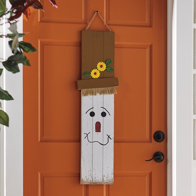 Reversible Harvest/Halloween Sign, , large