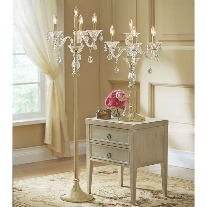 Crystal Floor Lamp Candelabra Ginny s
