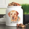 Personalized Pet Treat Jar, , large