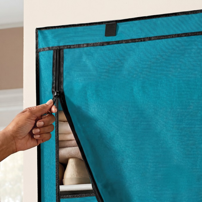 6-Layer Fabric Double Shoe Storage Organizer, , large
