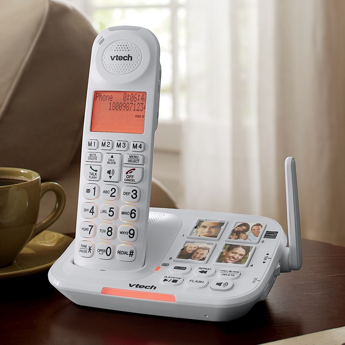 Amplified Cordless Phone with Answering System, , large