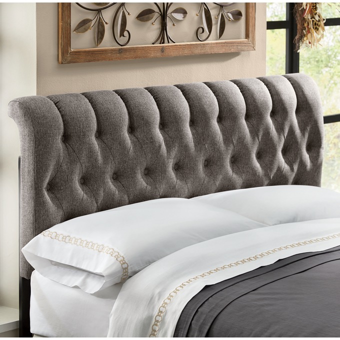 Tufted Linen Headboard, , large