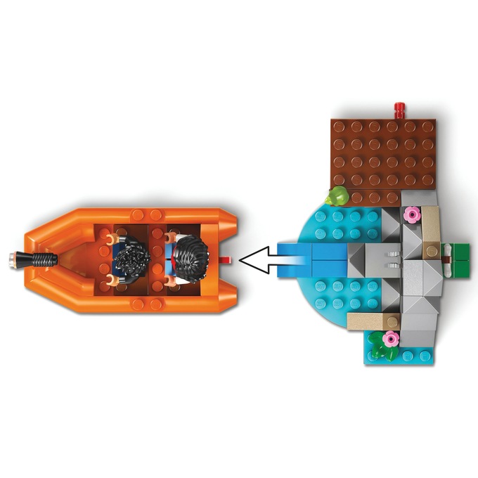 LEGO Jurassic World T-Rex River Escape, , large