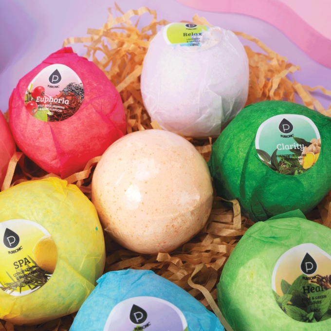 Pursonic Bath Bomb Gift Set, , large