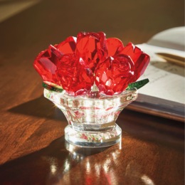Mini Glass Flower Bouquet, , large