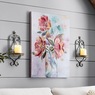 Watercolor Canvas &amp; 2 Ashbury Wall Sconces, , large