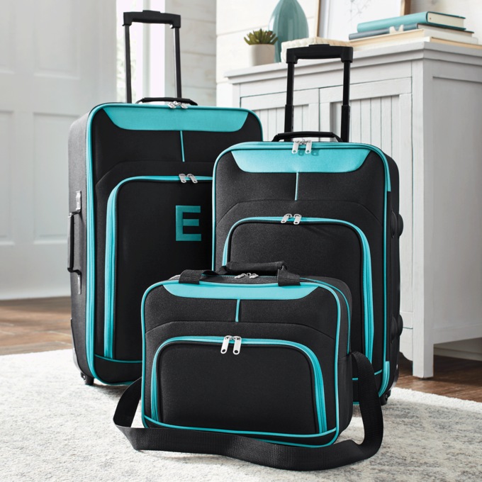 3-Piece Soft-Sided Luggage Set, , large